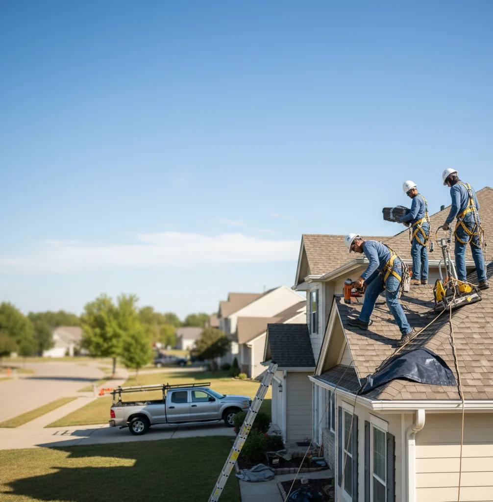 Roof Repair in Auxvasse